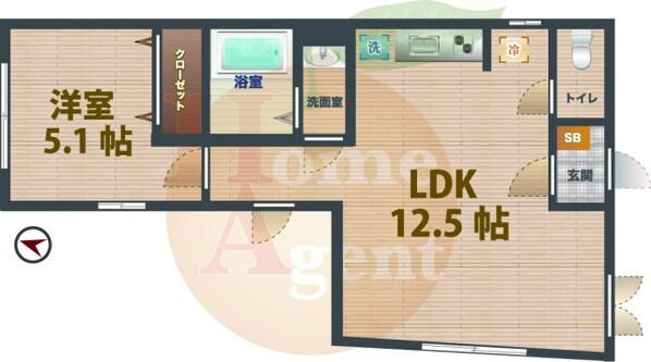 笹塚駅 徒歩11分 1階の物件間取画像